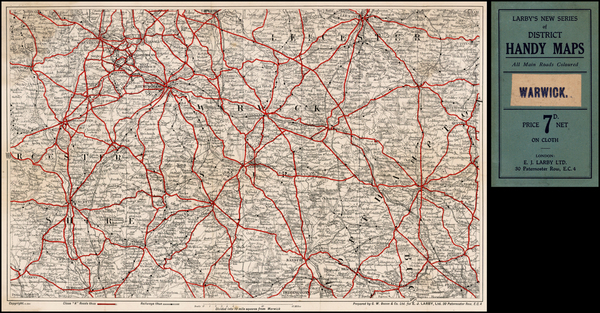 60-British Isles and British Counties Map By G.W. Bacon & Co.