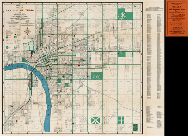 15-Plains Map By Hamilton, Adams & Co.