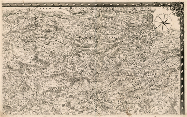 71-Switzerland Map By Anonymous