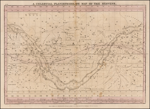 75-Celestial Maps Map By Elijah J. Burritt