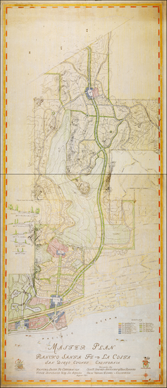 84-California and San Diego Map By Charles Henry Cheney