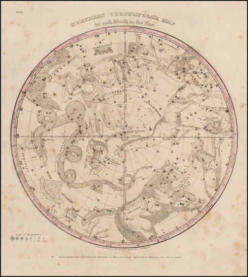 47-Celestial Maps Map By Elijah J. Burritt