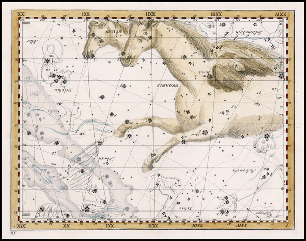 96-Celestial Maps Map By Johann Elert Bode