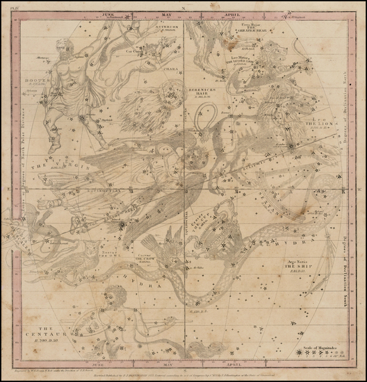 27-Celestial Maps Map By Elijah J. Burritt