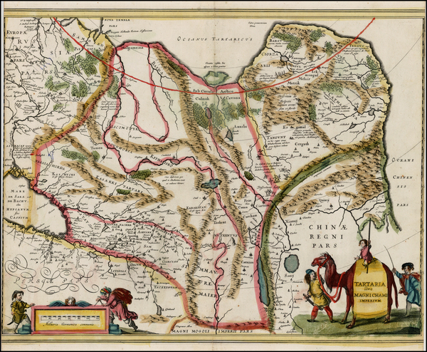 5-China, Central Asia & Caucasus and Russia in Asia Map By Jan Jansson