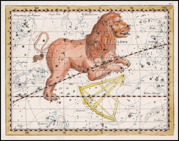 13-Celestial Maps Map By Johann Elert Bode