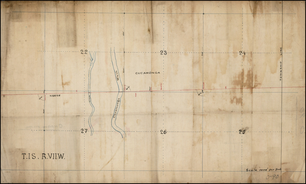 10-California Map By Southern Pacific Railroad Company