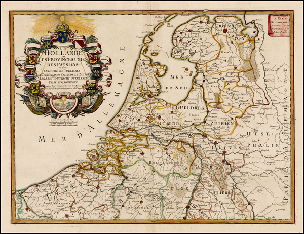 25-Netherlands Map By Guillaume Danet