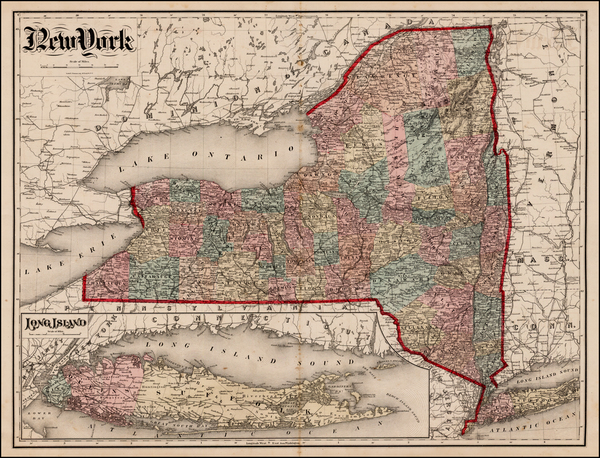 95-Mid-Atlantic Map By H.H. Hardesty