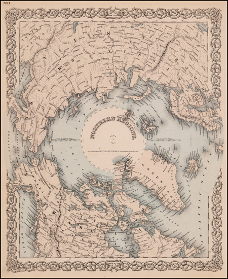 15-Polar Maps Map By G.W.  & C.B. Colton