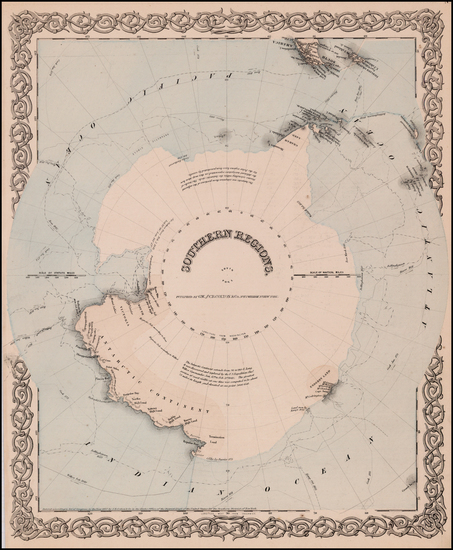 7-Polar Maps Map By G.W.  & C.B. Colton