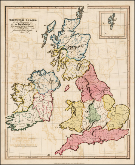 49-British Isles Map By Jehoshaphat Aspin