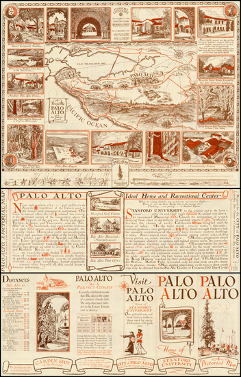 8-California Map By Arthur Lites