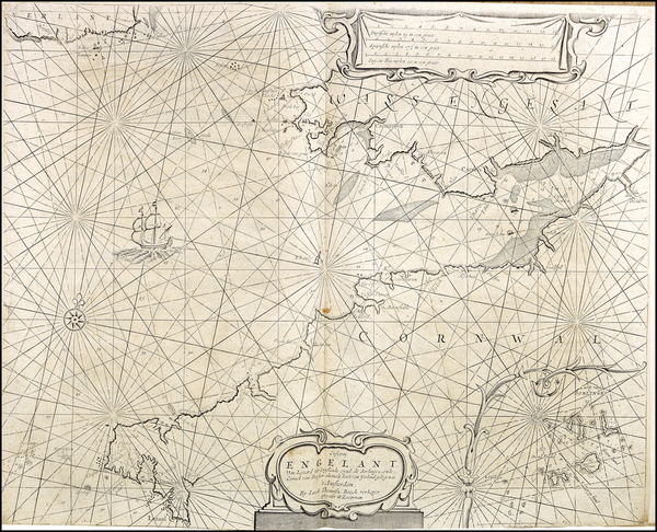 29-England Map By Caspar  Lootsman