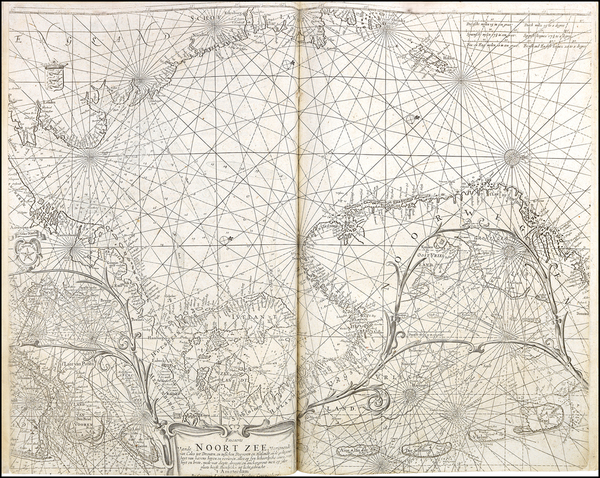 35-Scandinavia Map By Caspar  Lootsman