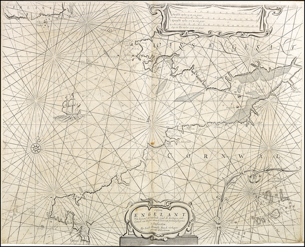 68-England Map By Caspar  Lootsman