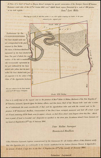 17-South Map By American State Papers