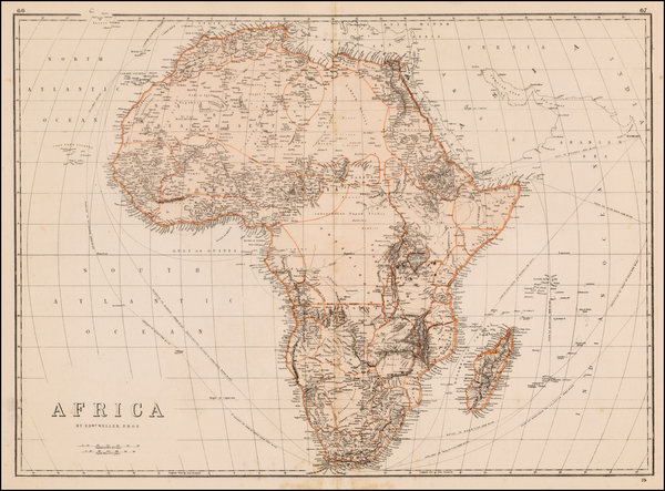 12-Africa and Africa Map By Edward Weller