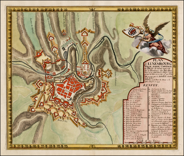 19-Luxembourg Map By Guillaume Danet