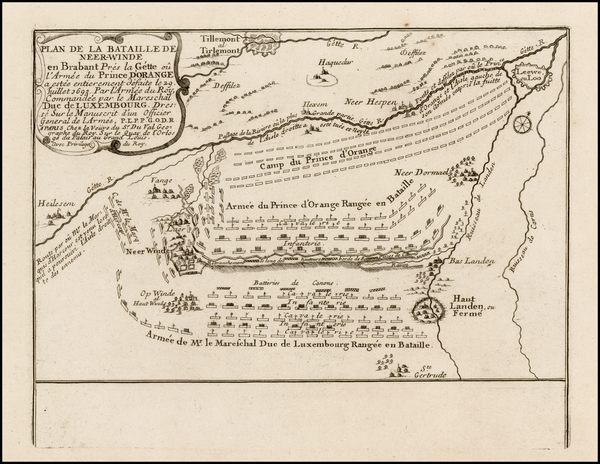 25-Belgium Map By Pierre Du Val