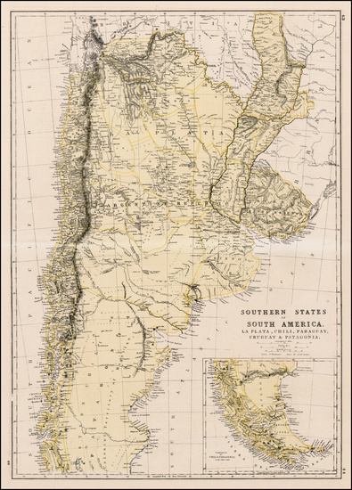 94-South America Map By J. David Williams