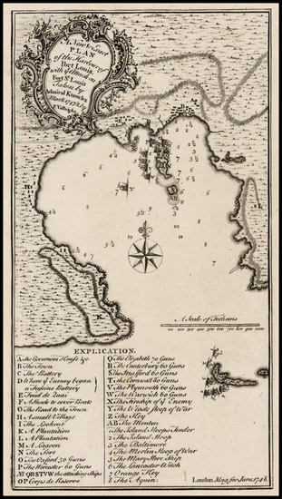 28-Caribbean Map By London Magazine