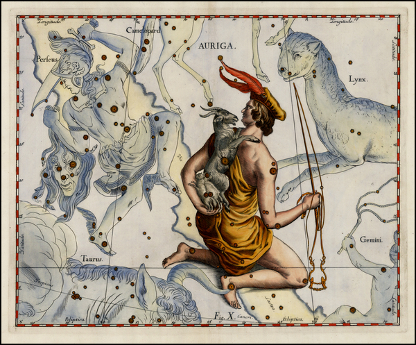 25-Celestial Maps Map By Johannes Hevelius