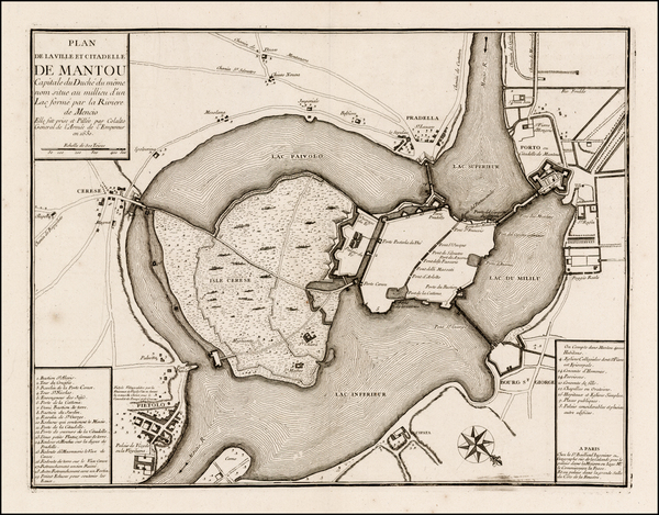 5-Italy, Northern Italy and Other Italian Cities Map By Gaspar Baillieul