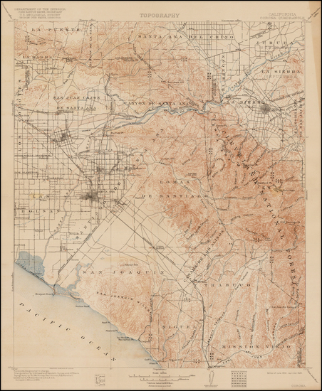 21-California Map By U.S. Geological Survey