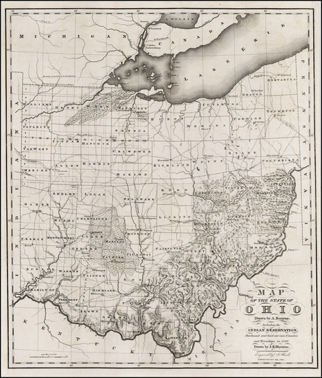 94-Midwest Map By Caleb Atwater