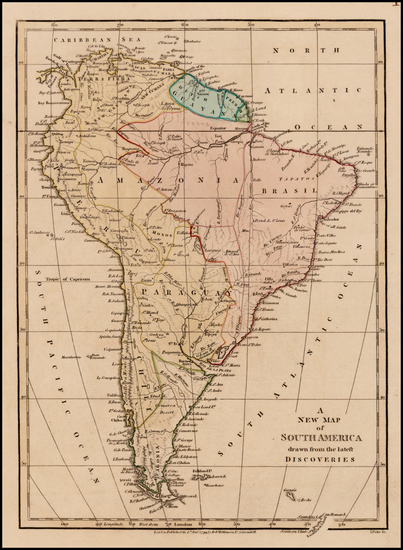 20-South America Map By Robert Wilkinson