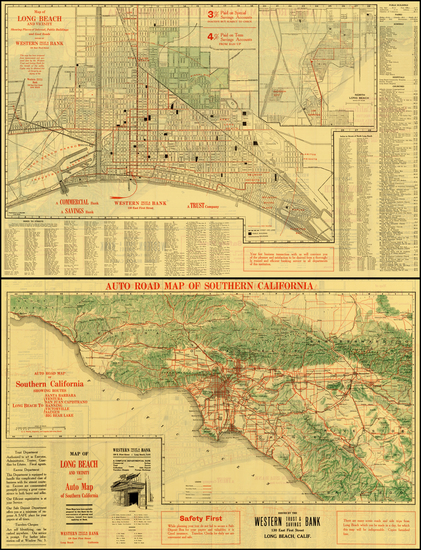 18-California Map By Poates Engraving Company