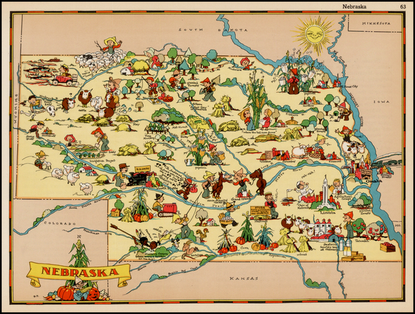 75-Plains Map By Ruth Taylor White