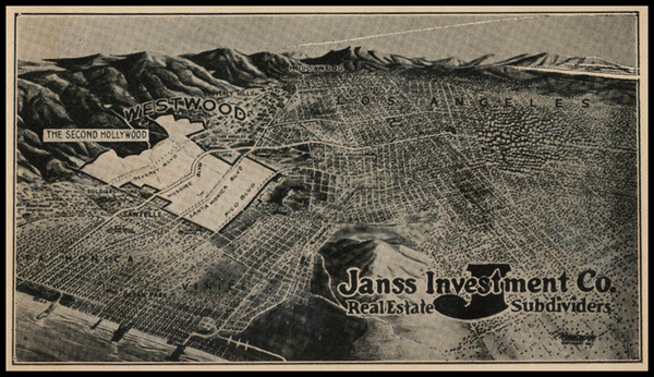 50-California Map By Janss Investment Company