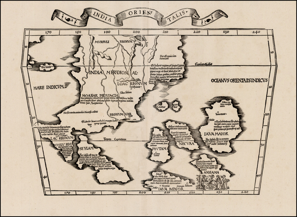 48-India, Southeast Asia and Other Islands Map By Lorenz Fries