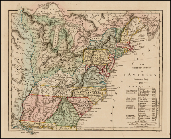 73-United States and Southeast Map By Robert Wilkinson