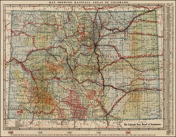 47-Southwest and Rocky Mountains Map By George Clason