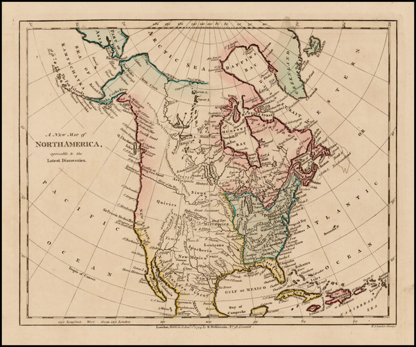 49-North America Map By Robert Wilkinson