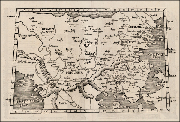 11-Romania, Balkans and Greece Map By Lorenz Fries