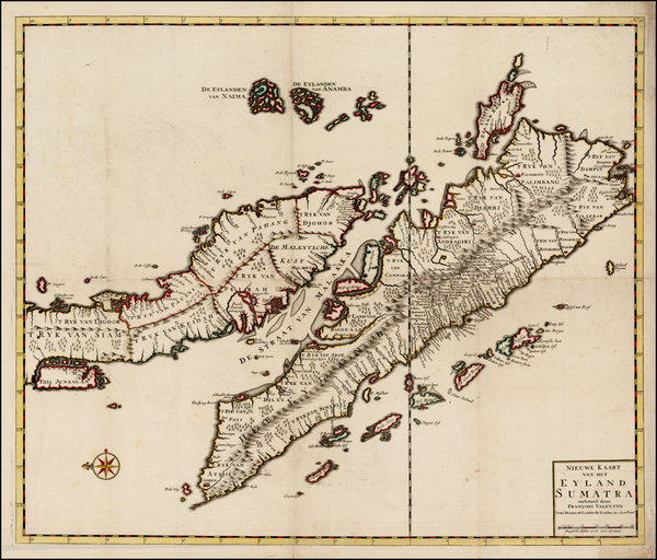 76-Southeast Asia and Other Islands Map By Francois Valentijn