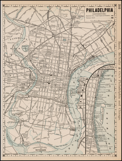 11-Mid-Atlantic Map By William Rand  &  Andrew McNally