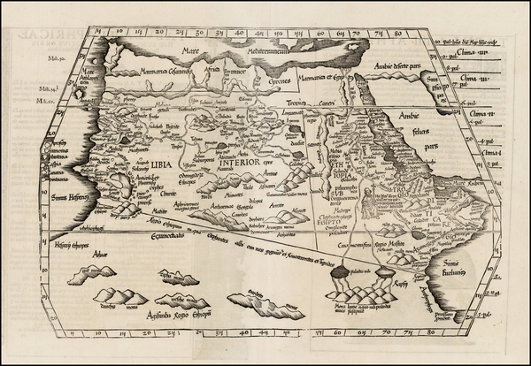 98-Africa, North Africa, West Africa and African Islands, including Madagascar Map By Lorenz Fries