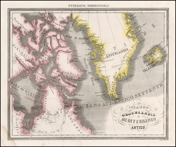 20-Polar Maps, Canada and Balearic Islands Map By Francesco Marmocchi