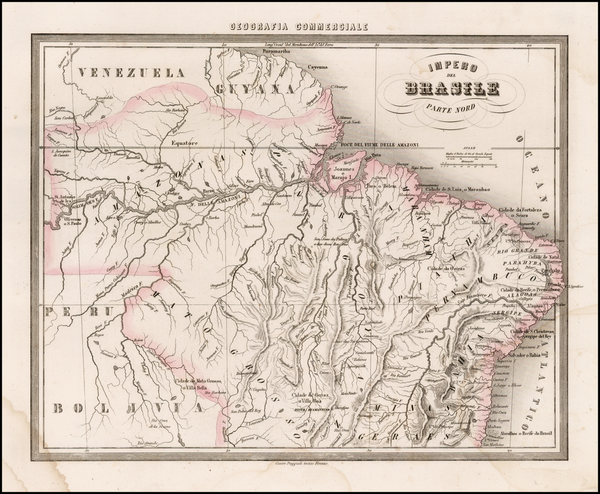 30-Brazil Map By Francesco Marmocchi