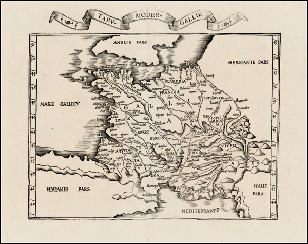 50-France Map By Lorenz Fries