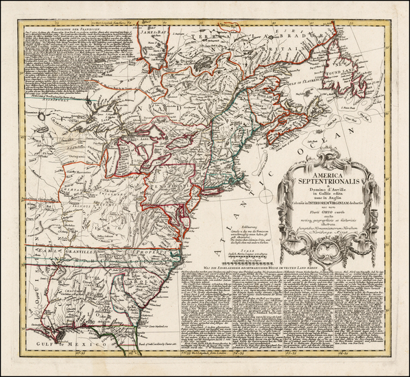7-United States, Mid-Atlantic and Canada Map By Homann Heirs
