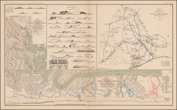 100-Southeast Map By Julius Bien & Co.