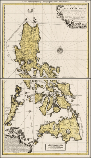 7-Philippines Map By Homann Heirs / George Maurice Lowitz