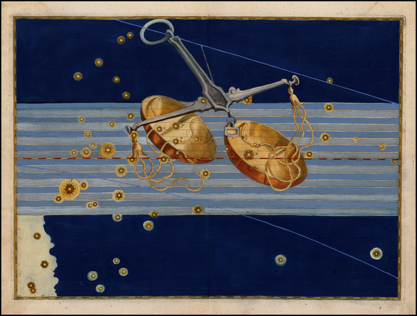 42-Celestial Maps Map By Johann Bayer