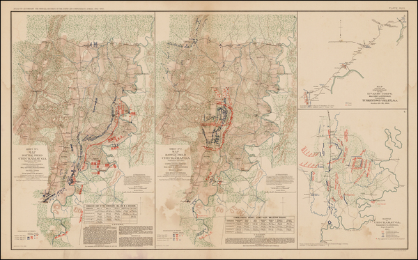 9-South and Southeast Map By Julius Bien & Co.